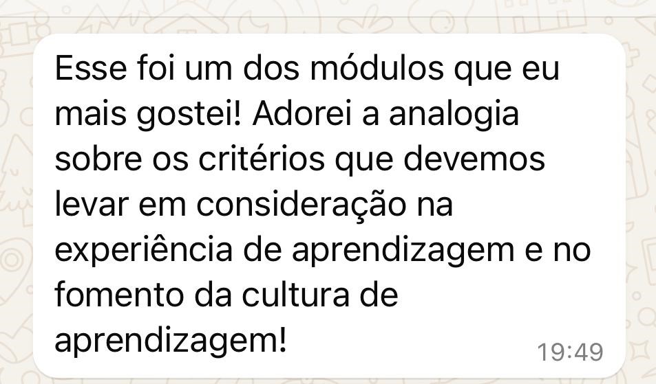 DEPOIMENTO 1 EXPERIÊNCIA DE APRENDIZAGEM